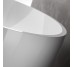 V308BL CAREZZA Ванна зі штучного каменю 180 x 85 x 52h +сифон Crias400S51 NEU, білий