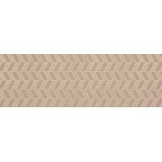 Декор (25x75) MEDG Melody Toffee Decoro Geometrico - Melody злекції Melody Melody Керамическая плитка Supergres