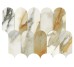 Мозаїка SCULT CALACATTA VENA ANTICA TESS ARCO REFLEX - 30.3x41.2 J585 Scultorea з колекції Scultorea Marca Corona