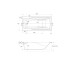 Ванна прямоугольная Zen 180x85, Cersanit Cersanit
