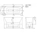 Ванна FINION Duo Freestanding 1700x700 Led DesignRing Quaryl Chrome (UBQ177FIN7A100V101)