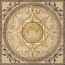 Мозаика (118x118) 68300 Rosone Mos. Beige-oro - Exclusive из коллекции Exclusive Exclusive Керамическая плитка Versace