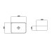 Умивальник Delos Line Curve Aqua Rodos