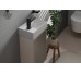 Умивальник Xevolos E 360/250 Left з отвором, без переливу, SmartClean White (61087450)