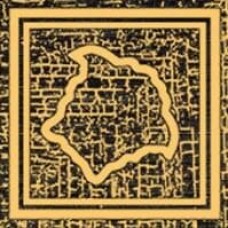 Спецелемент Medusa Oro Carbon 10x10 Eterno з колекції Eterno ETERNO Керамическая плитка Versace