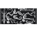 Мозаика Perished White A 129.1x290.5 Decori 10 Bisazza из коллекции Decori 10 Bisazza