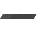 Плитка SCULTOREA DARK DIAMOND CHEVRON A B - 7.5x45 J475 Scultorea з колекції Scultorea Marca Corona