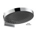 Верхній душ Rainfinity 360 3jet з тримачем Matt Black (26234670)
