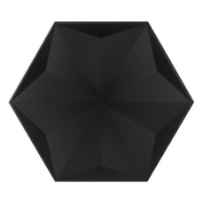Декор (29.8x25.8) Black Frozen Crystal - Frozen Garden з колекції Frozen Garden