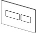 Панель смыва TECEsolid нержавеющая сталь, anti-fingerprint (9240434)