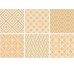 10x10 00G1D20 Clay Pattern Mustard Nat Luc Elios Ceramica Clay з колекції Clay Elios Ceramica