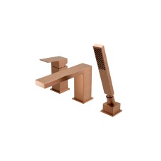 SQUARE, Зовн. частина врізного змішувача на борт ванни на 3 отвори, brushed copper (100284635) SQUARE, Зовн. частина врізного змішувача на борт ванни на 3 отвори, brushed copper (100284635) SQUARE Сантехніка NOKEN — сторінка 4
