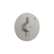 Змішувач прихованого монтажу DuoTurn S на 2 функції, Stainless Steel Optic (75418800)