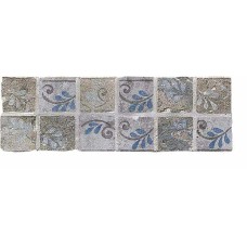 Fasciaebsuretegrigio/Blu Бордюр (32.7x10) B606h