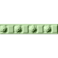 Бордюр Cammeo Verde Craquele 3.5x20 Electa Ceramiche Grazia з колекції Electa Ceramiche Grazia Alfaro