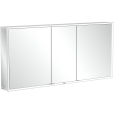 MY VIEW NOW Зеркальный шкаф встраиваемый 1600x750x168 LED подсветка, 3-х дверный (A4571600)
