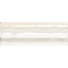 Бордюр Moldura White 5x13 Antic Craquele из коллекции Antic Craquele Antic Craquele Керамическая плитка Cevica