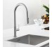 Смеситель Franke Maris Slim J Clear Water 120.0736.604 сталь Витрина