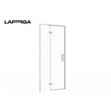 Двері душ кабіни Larga 90х195 L розпашні, проф хром,прозоре скло Двері душ кабіни Larga 90х195 L розпашні, проф хром,прозоре скло