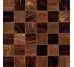 Мозаїка Checkmate Brown 30.8x30.8 Decori 50 Bisazza з колекції Decori 50 Bisazza