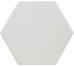 Плитка 14x16 HEXLIN.BI Bianco Tonalite Hexalingotti з колекції Hexalingotti Tonalite