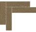 36x43 332B4AW981 Nordik Dec Grid Walnut Revigres Nordik з колекції Nordik Revigres