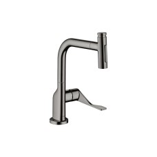 Змішувач Axor Citterio Select 230 2jet для кухні з витяжним виливом, Polished Black Chrome (39863330) Змішувач Axor Citterio Select 230 2jet для кухні з витяжним виливом, Polished Black Chrome (39863330) CITTERIO Сантехніка Axor (HansGrohe) — сторінка 6