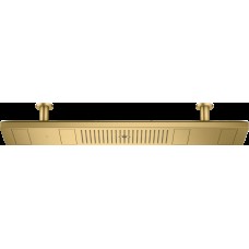 Верхний душ Axor ShowerHeaven 1200х300 4jet с подсветкой 3500 K, цвет Brushed Gold Optic (10628250)