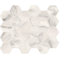 Мозаїка 25x32,5 Mte. C. Silver Hexagone Tessere - Motif Extra - E562 з колекції Motif Extra Motif Extra Marca Corona — сторінка 2