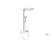 Душ. сист. Raindance E 300 1jet Showerpipe 350 ST из термост., EcoSmart, 9 л/мин, Matt White (27362700)