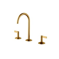 LIGNAGE, Змішувач для умивальника на 3 отвори, gold (100238531) LIGNAGE, Змішувач для умивальника на 3 отвори, gold (100238531)