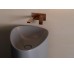 SQUARE, Зовнішня частина змішувача прихованого монтажу для умивальника, brushed copper (100281849)
