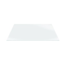 DURASQUARE Полочка стеклянная белая (57х38 см) для металлической консоли (0099648300)