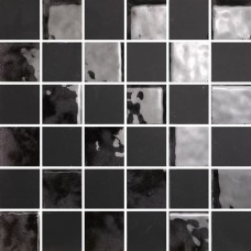 Мозаїка (28.6x28.6) 100952 Highlightsneropece 4.5x4.5suretefoglio - The Wall з колекції The Wall Мозаїка (28.6x28.6) 100952 Highlightsneropece 4.5x4.5suretefoglio - The Wall з колекції The Wall
