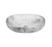 Умивальник Venus Grey Oval Marble Aqua Rodos