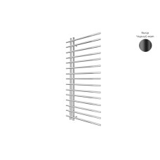 Рушникосушка INOX Марсель 1170х530/50 чорний мат Рушникосушка INOX Марсель 1170х530/50 чорний мат