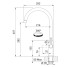 Смеситель Franke Maris Slim J 115.0728.386 черный матовый Franke Maris Slim J 115.0728.386