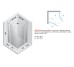 Душевая кабина квадратная NEW SOLEO BLACK 90x90x195 clear ACTIVE SHIELD 6мм