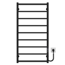 Рушникосушарка електрична Ladder П9 500х1000 нержавіюча сталь (Чорний, JD03, Праве підключення) Електричні рушникосушки — сторінка 27