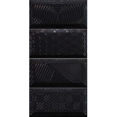 Декор (7.5x15) 21278 Paradise Black Matt EQ-10D - Metro з колекції Metro Equipe Metro Керамічна плитка Equipe Ceramicas — сторінка 5