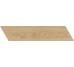 Плитка 11x54 Woodchoice Chevron Sugar R17J з колекції Woodchoice Ragno