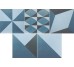 Плитка 20x20 Geometric Mix Dec. Azul-Geometric из коллекции Geometric Cevica