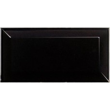7,5*15 Metro Black 12736 Metro Equipe из коллекции Metro Equipe Metro Керамическая плитка Equipe Ceramicas
