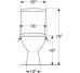 Унітаз-комп.Фрея кос. 3/6 ниж.під. сид.дюр.soft close