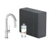 Змішувач Aqittura M91 SodaSystem 210, 1jet, pull-out, Sbox, кухонний сет, Chrome (76836000)
