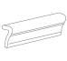 Бордюр (6x26.6) GVS520L V-Cap Genesi Antracite L - Genesi26 из коллекции Genesi26 Quintessenza