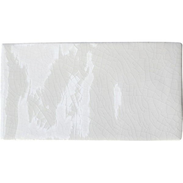 Плитка 7,5x15 Masia Blanco Crackle 20167 з колекції Masia Equipe
