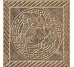 Декор (11.5x11.5) 2403070 Toz. Medusa Marron Sab - Marble з колекції Marble Versace