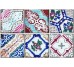 Плитка (20x20) 1049654 Ins. S/6Mardi Gras Mq - New Orleans з колекції New Orleans Serenissima
