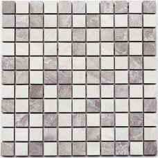 Мозаїка СM 3019 C2 Grey-White 300x300x10 Котто Кераміка